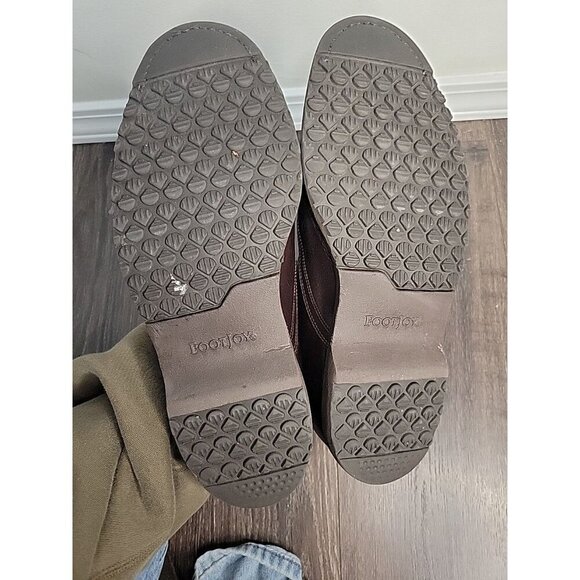 FootJoy‎ Mens Sz 9D Classics Dress Casual Leisure Brown Oxblood Shoes 55709 - Picture 5 of 7